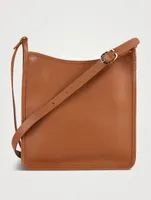 Medium Le Foulonné Leather Crossbody Bag