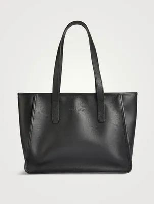 Le Foulonné Leather Tote Bag