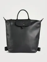 Small Le Pliage Xtra Leather Backpack