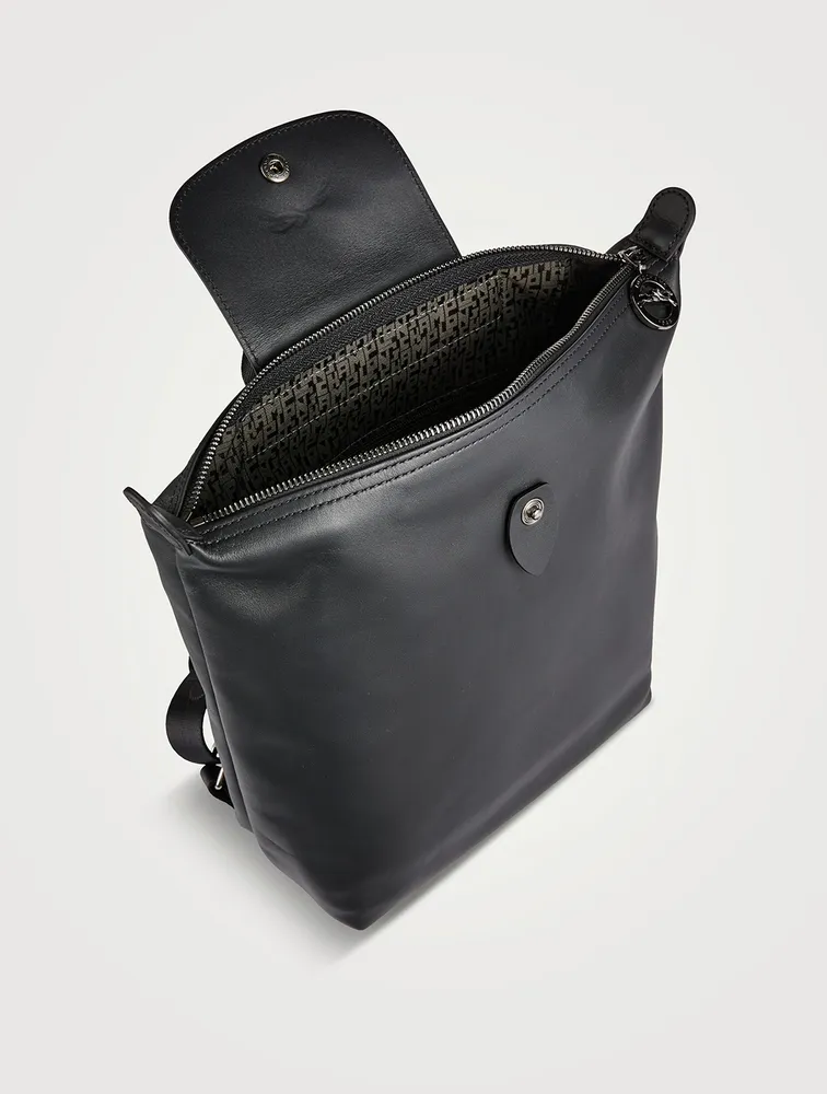 Small Le Pliage Xtra Leather Backpack