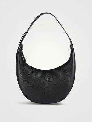 Medium Roseau Essentials Leather Shoulder Bag