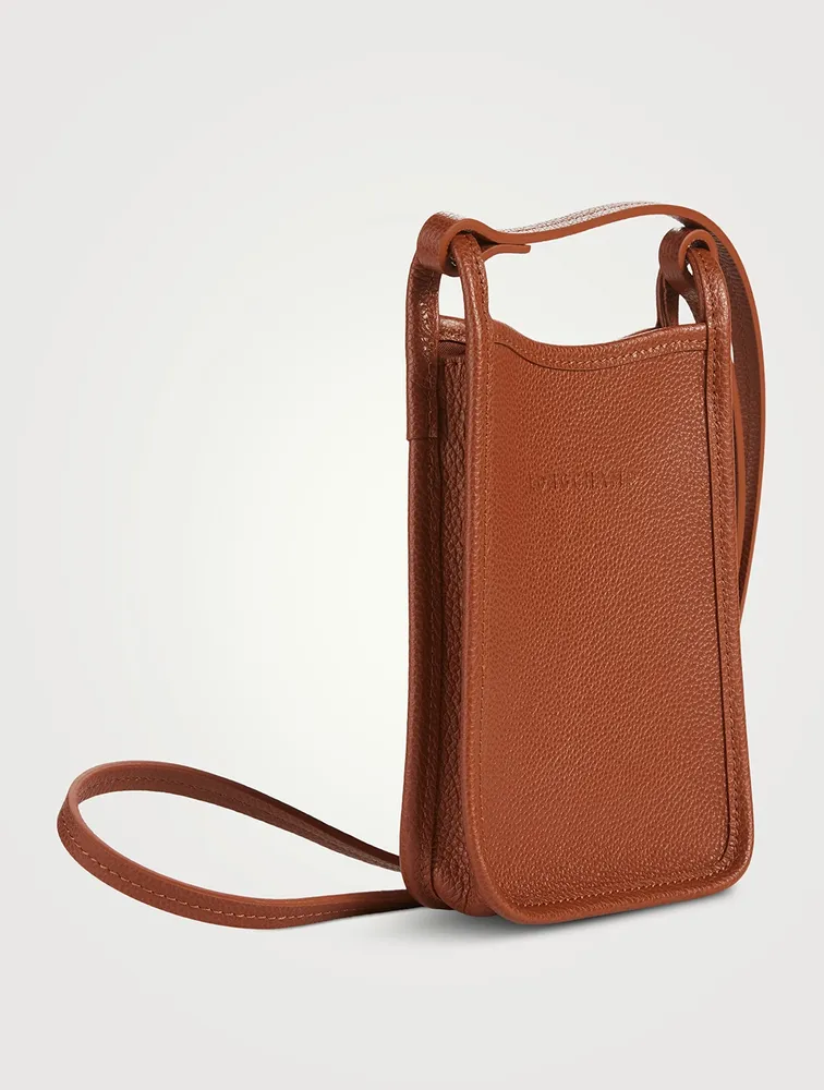 XS Le Foulonné Leather Crossbody Bag