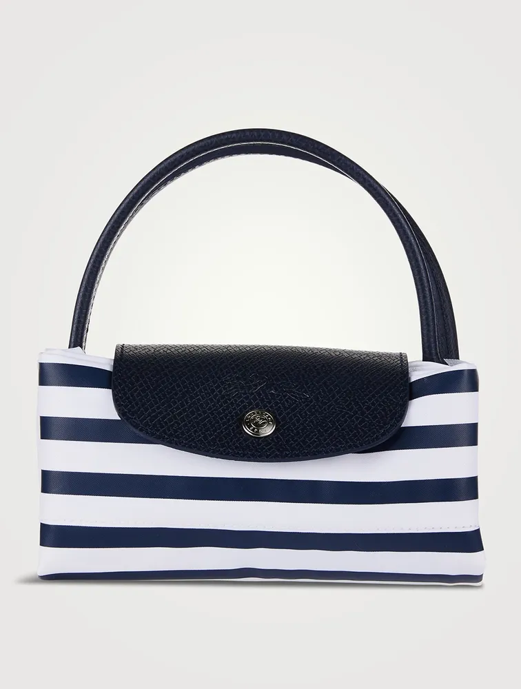 Small Le Pliage Collection Canvas Top Handle Bag