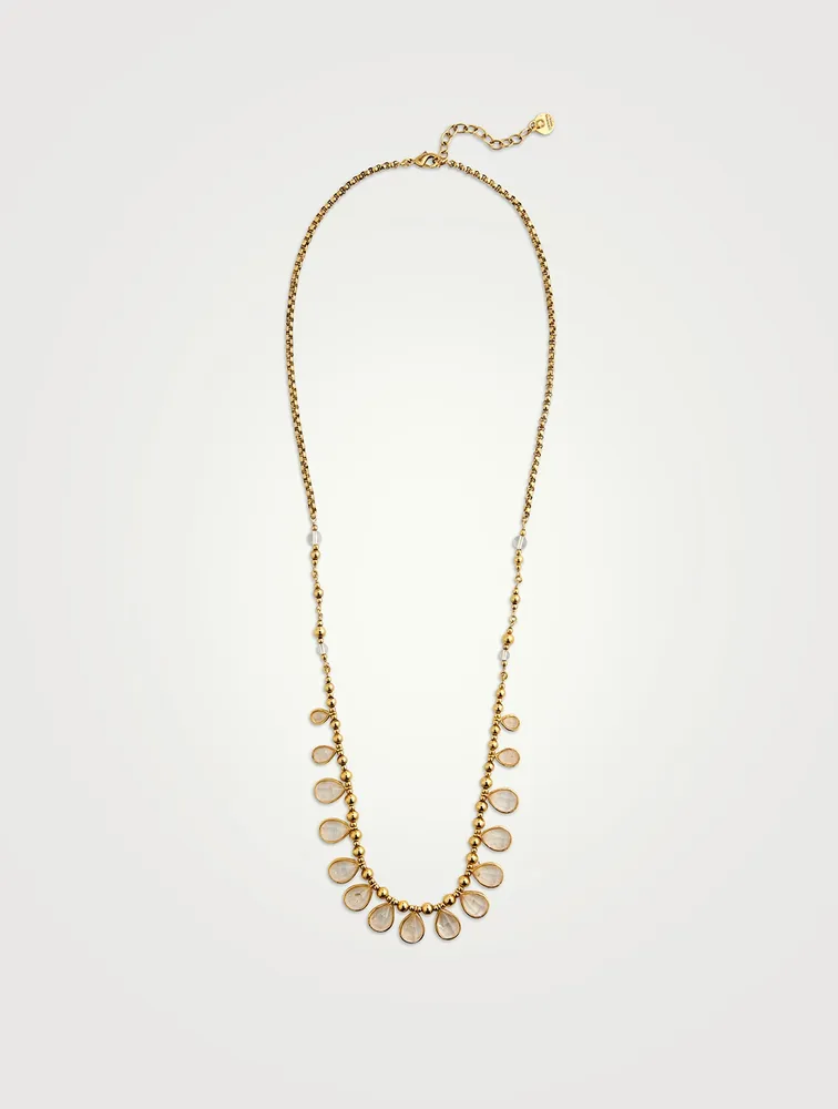 Cachemire Rock Crystal Necklace