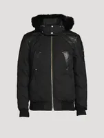 Park Vista Down Bomber Jacket With Shearling