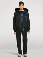 Park Vista Down Bomber Jacket With Shearling