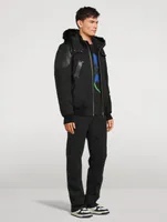 Park Vista Down Bomber Jacket With Shearling