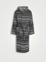 Keith Hooded Bathrobe