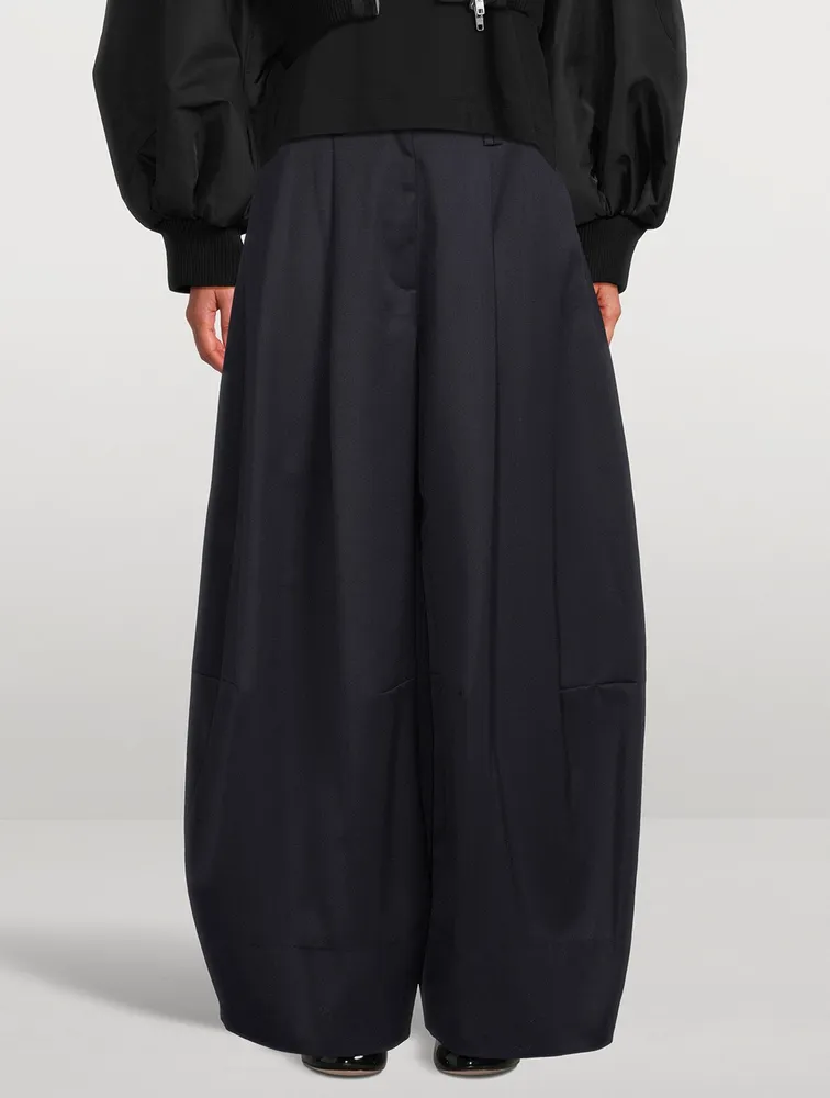 Wide-Leg Trousers