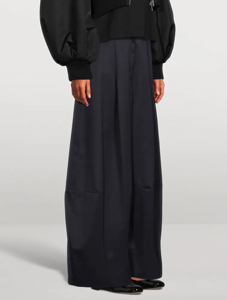 Wide-Leg Trousers