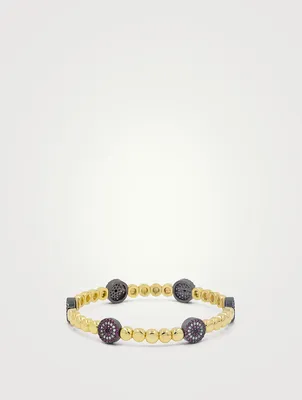 The Pavé Evil Eye Mixer Bracelet