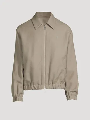Ami De Coeur Wool Zipped Jacket