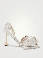 Toy Crushed Velvet D'Orsay Sandals