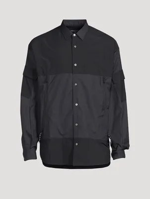 Cotton And Ripstop Shirt
