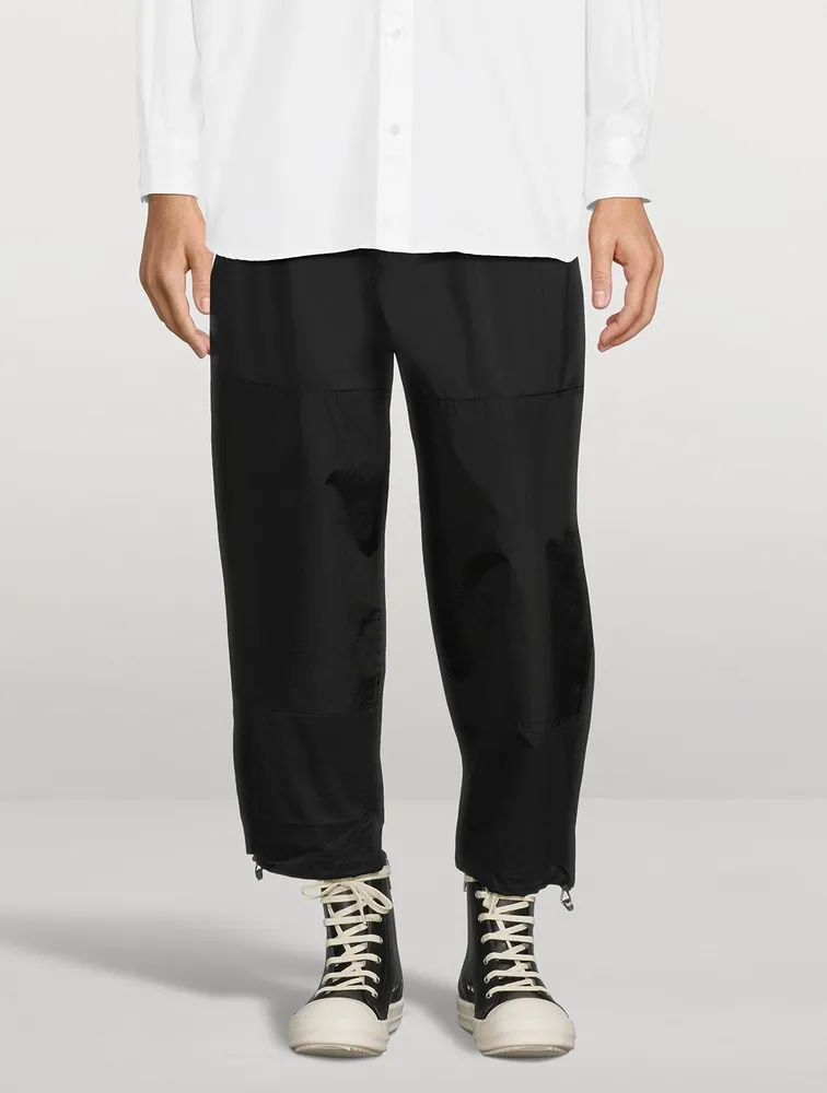 Nylon Ankle Pants