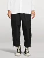 Nylon Ankle Pants