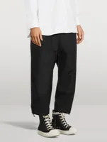 Nylon Ankle Pants