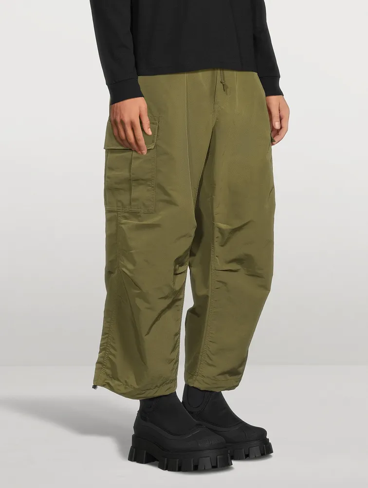 Twill Relaxed Cargo Pants