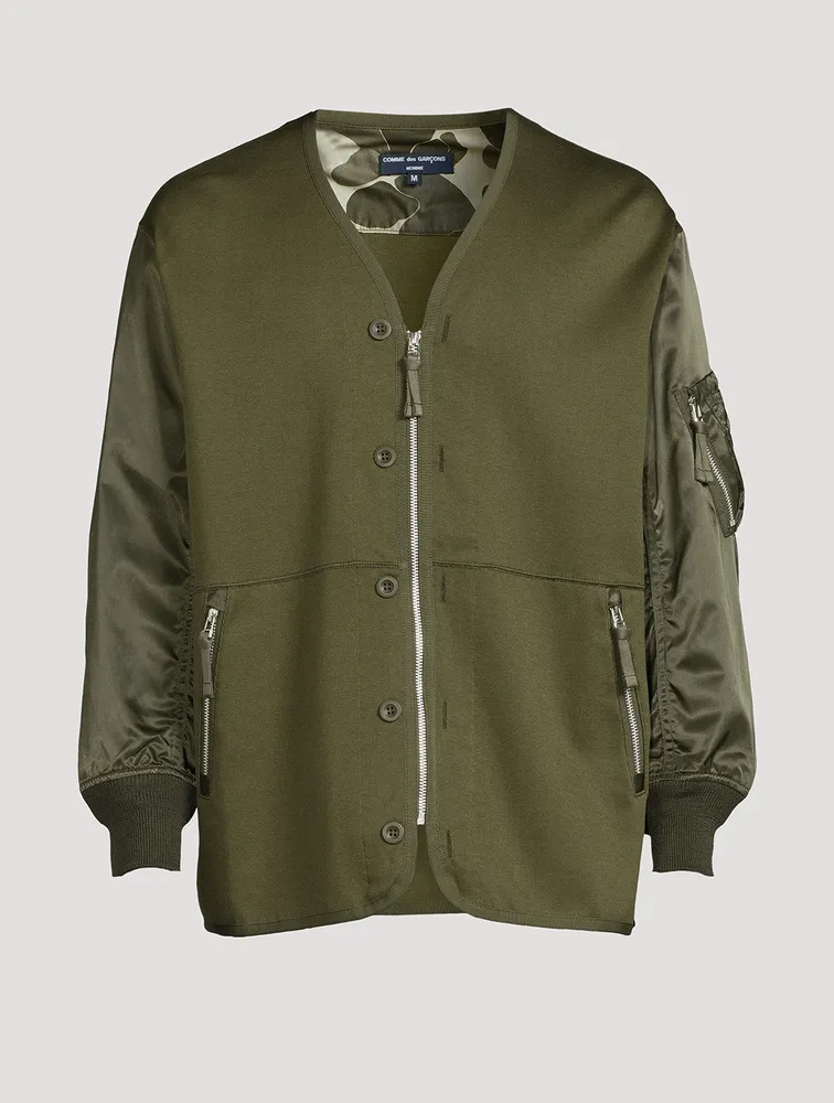 Nylon Twill Jacket