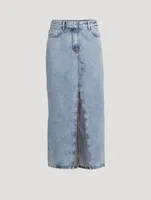 Denim Maxi Skirt