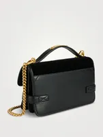 B-Buzz 24 Embellished Velvet Crossbody Bag