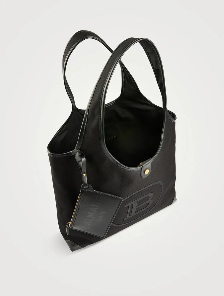 B-Army Canvas And Leather Grocery Bag