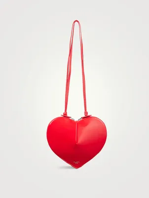 Le Cœur Leather Crossbody Bag
