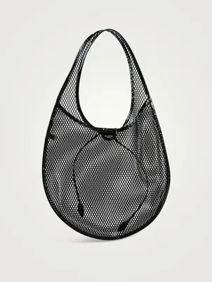 Medium One Piece Mesh Shoulder Bag