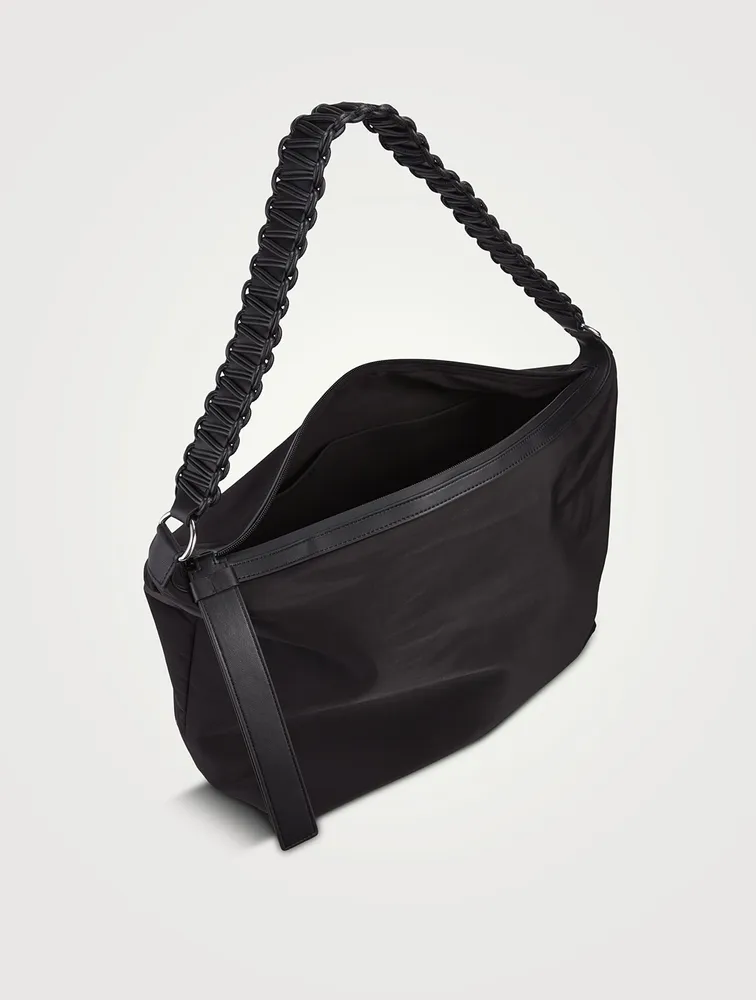 XXXL Lattice Nylon Shoulder Bag