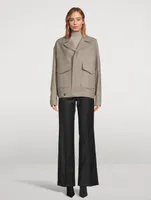 Wool Gabardine Jacket