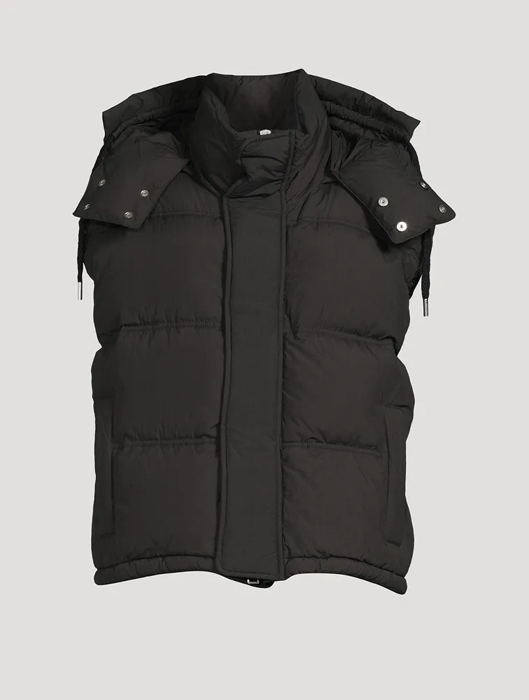 Tech Canvas Down Vest