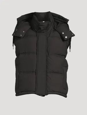 Tech Canvas Down Vest