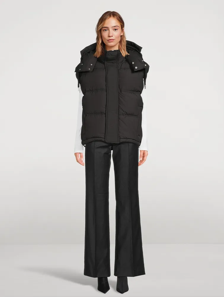 Tech Canvas Down Vest