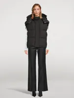 Tech Canvas Down Vest