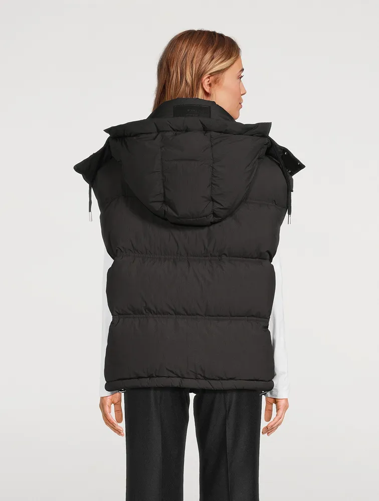 Tech Canvas Down Vest