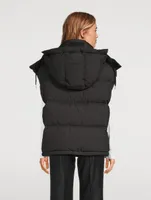 Tech Canvas Down Vest