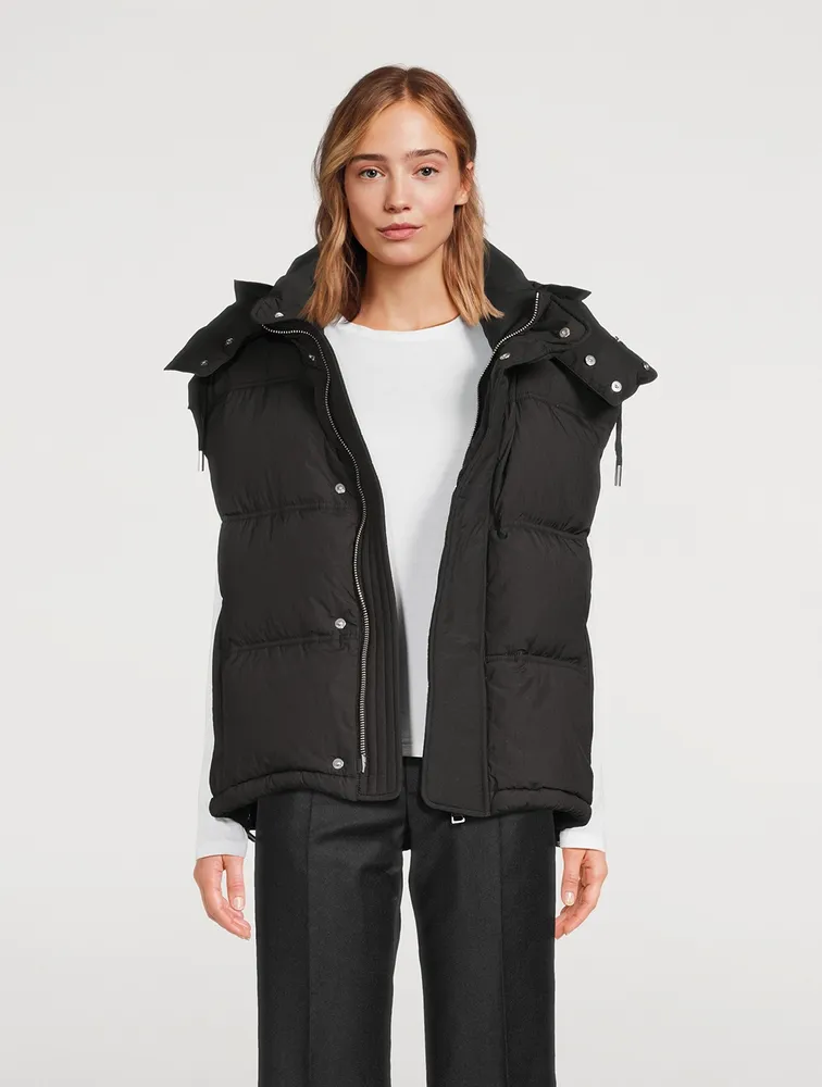 Tech Canvas Down Vest
