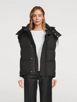 Tech Canvas Down Vest