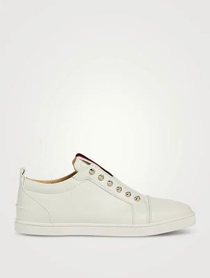 F.A.V. Fique A Vontade Leather Sneakers
