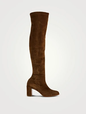 Stretchadoxa Suede Over-The-Knee Boots