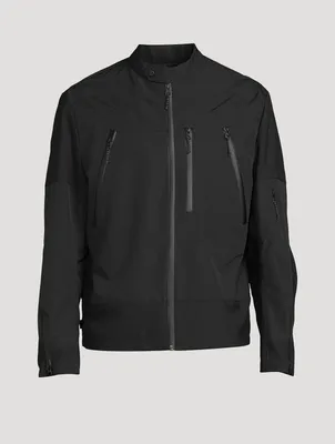 Nylon Moto Jacket