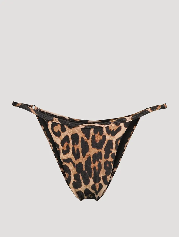 Perfect Fit Bikini Bottom Leopard Print