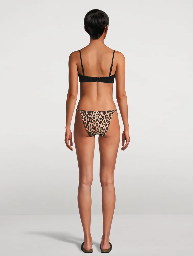 Perfect Fit Bikini Bottom Leopard Print
