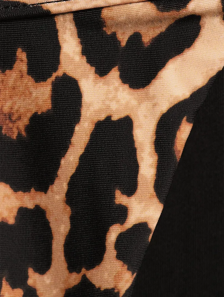 Perfect Fit Bikini Bottom Leopard Print