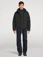 Joe-City MG Down Puffer Jacket Logo Print