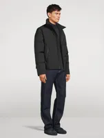 Joe-City MG Down Puffer Jacket Logo Print