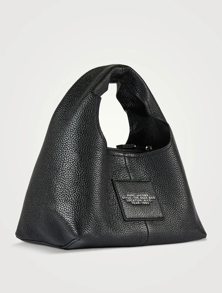 The Mini Sack Leather Shoulder Bag