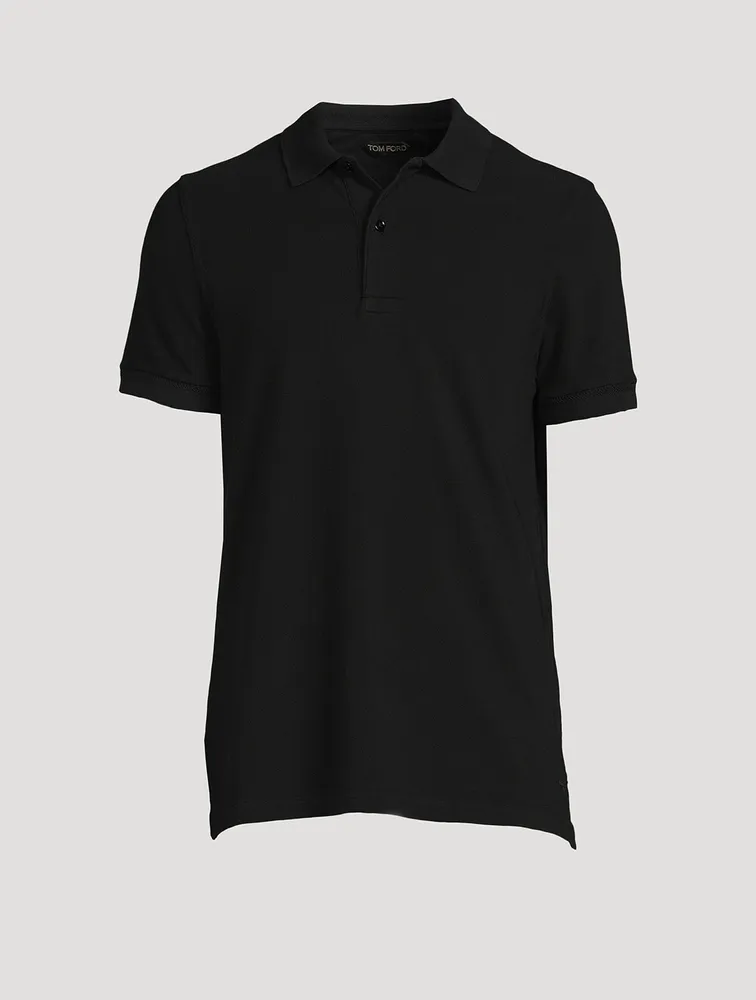 Pique Cotton Polo Short