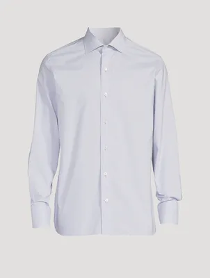 Slim-Fit Shirt Prince Of Wales Print