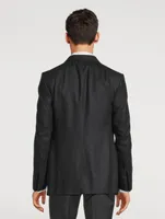 Shelton Wool And Cashmere Jacket Prince Of Wales Print